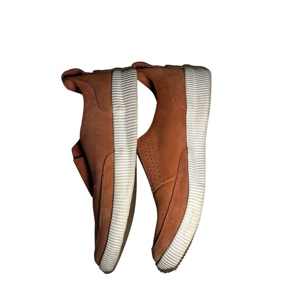 Sorel out n about rust orange sneaker slip on shoes 8.5 - Picture 6 of 10
